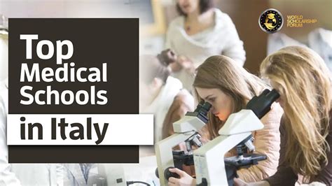 medical schools in italy