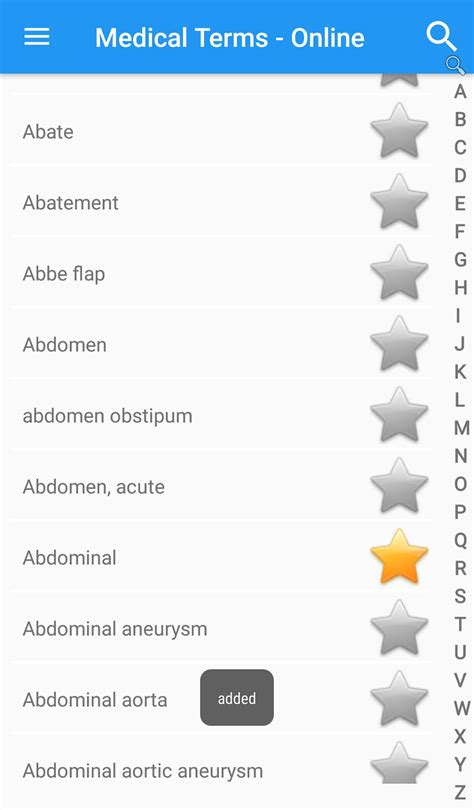 medical terminology dictionary app