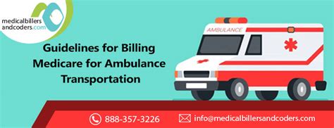 medicare ambulance billing guidelines 2022