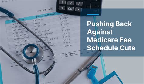 medicare fee schedule cuts