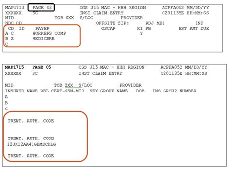 medicare reason code examples