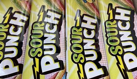 Sour Punch Bites, Assorted Flavors Chewy Candy, 9oz Resealable Bag