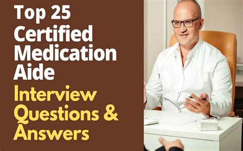 Medication Aide Interview Questions And Answers