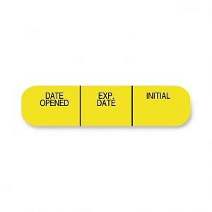 Medication Expiration Labels