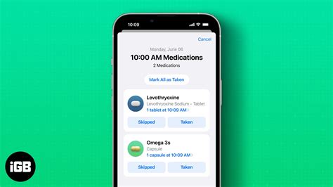 Medication Reminder For Iphone