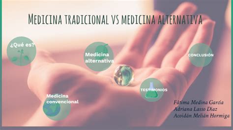 medicina tradicional vs. alternativa