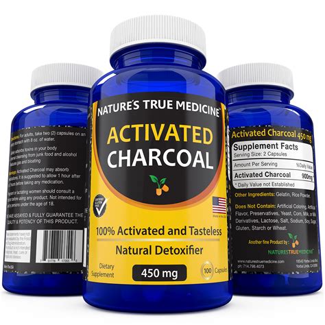 medicinal charcoal pills