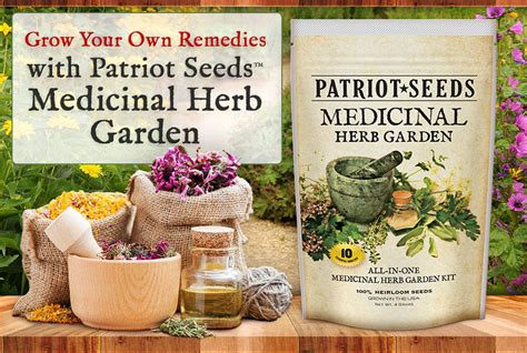 medicinal herb garden seed kits