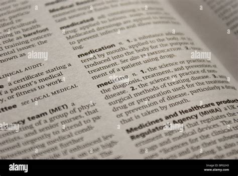 medicine dictionary definition