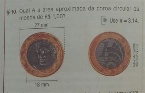 medida moeda de 1 real