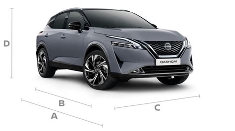 Nissan Qashqai (2024) Dimensions and boot space of the Japanese SUV