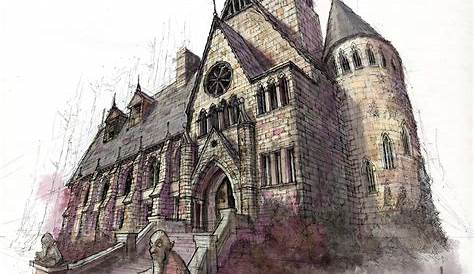 Pin by Bill Cundiff on RPG | Abandoned library, Fantasy landscape