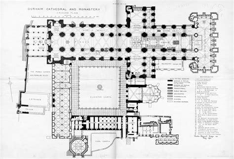 medieval cathedral floor plan