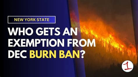 medina county burn ban exemptions