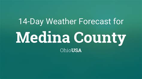 medina ohio extended weather forecast