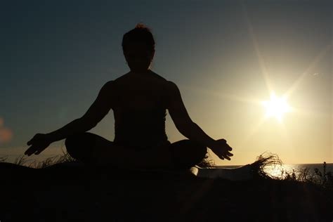 Transparent Meditation Silhouette Png Yoga Day Banner Flex , Free
