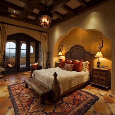 Mediterranean Bedroom Lighting