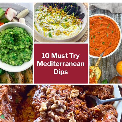 Mediterranean Dips For Bread
