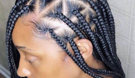 Medium Box Braids Triangle Parts Taking Your To The Next Level