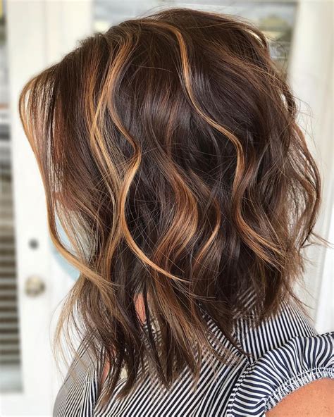 Medium Brown Hair With Caramel Highlights: The Perfect Combination