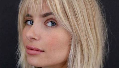 Medium Length Blonde Bob Hairstyles With Fringe 10 Classic - PoPular Haircuts
