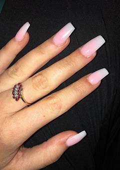 Medium Length Coffin Acrylic Nails: The Trendy Nail Style In 2023