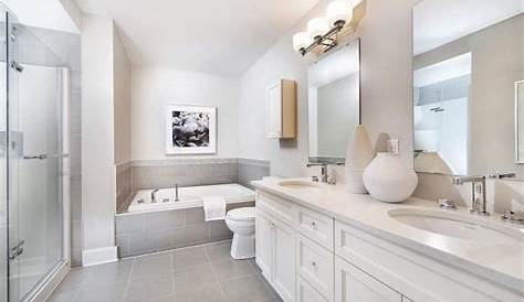75 Medium Sized Contemporary Bathroom Design Ideas - Stylish Medium