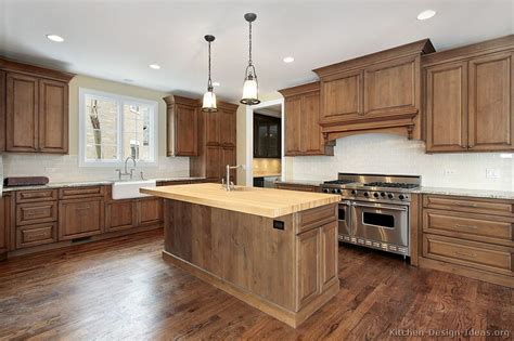 Pictures of Kitchens Traditional Medium Wood Brown