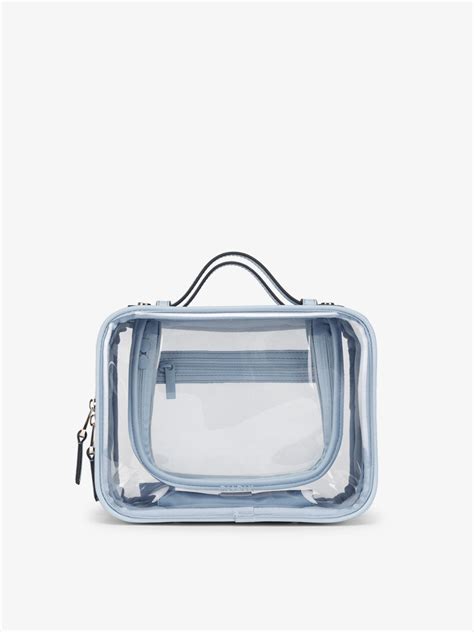 Medium Clear Train Case