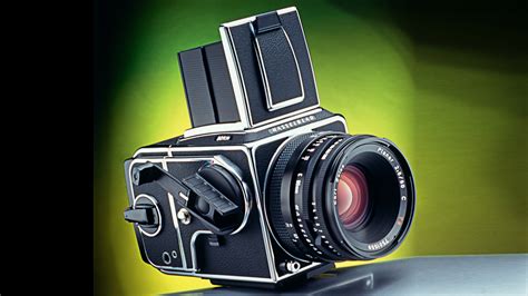 Medium Format Camera With Flash