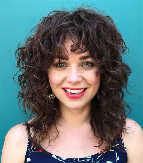  79 Gorgeous Medium Length Curly Hair With Short Layers For Long Hair