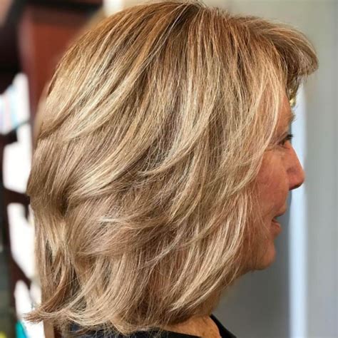 The Medium Length Layered Hairstyles For Fine Hair Over 60 Trend This Years