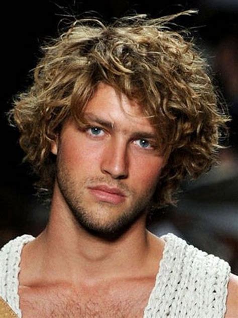 Perfect Medium Length Mens Curly Hair Styles For Hair Ideas