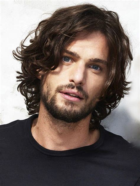 The Medium Length Mens Haircuts Wavy Trend This Years