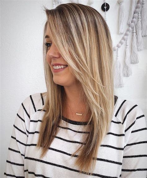 medium long haircuts for thin hair