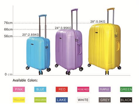 Medium Size Trolley Bag Weight
