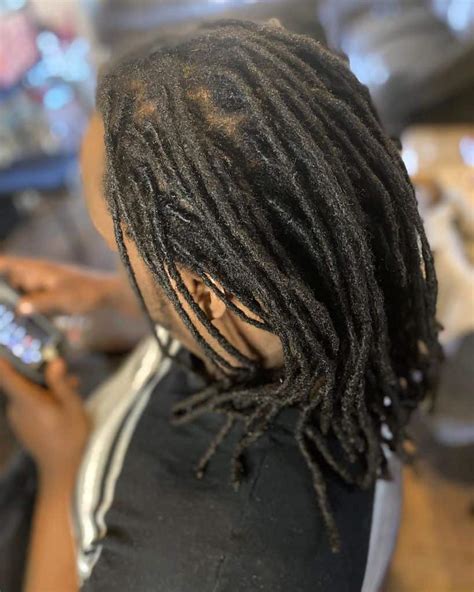 medium thick dreads