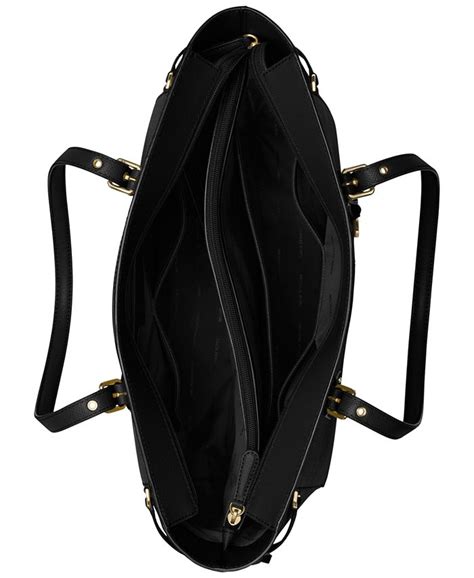 Medium Top-Zip Leather Multifunction Tote