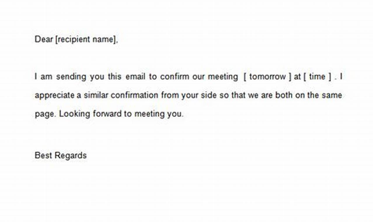 The Ultimate Guide to Crafting Effective Meeting Confirmation Email Templates
