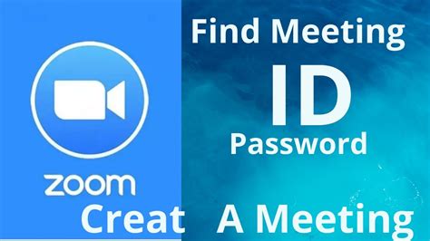meeting id and passcode