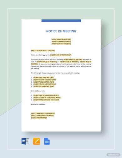 Notice of a Special Meeting for Monday, December 21, 2015 for City