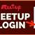meetup sign in