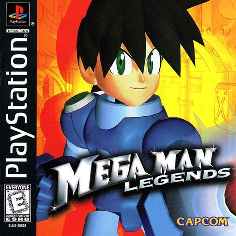 Mega Man Legends (1997) box cover art MobyGames