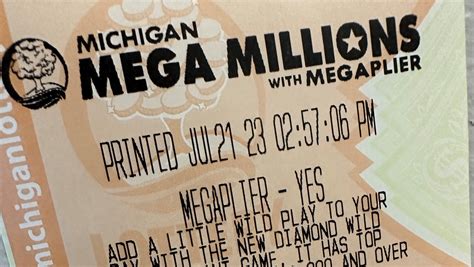 mega million numbers for michigan