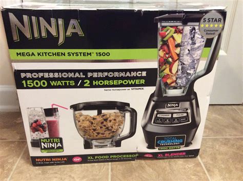 mega ninja kitchen system