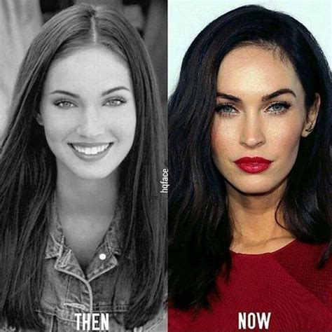 megan fox now vs then