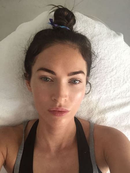 megan fox without makeup 2024