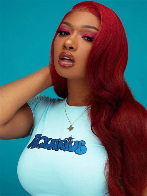 megan thee stallion in red