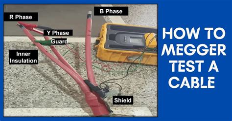 Megger Test For Instrument Cable