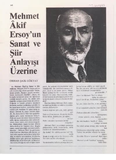 mehmet akif ersoy şiir anlayışı